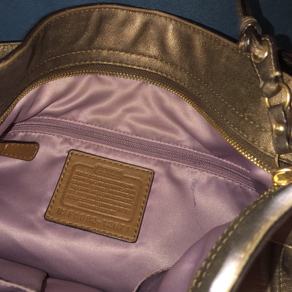 Bronze Hobo Purse